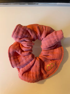 Chouchous en gaze de coton et élastiques avec mini motifs